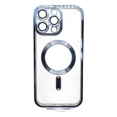 Чохол до мобільного телефона BeCover TPU Chrome Case (MagSafe) для Apple iPhone 16 Pro Max Sierra Blue (712087) Вінниця