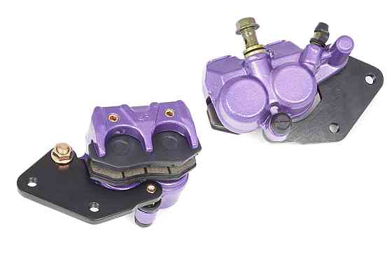 Супорт гальмівний (дисковий) скутер 4 Т Китай 50/150 (передній двопоршневий) Мукачево