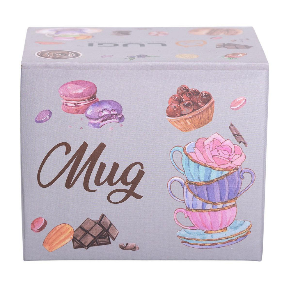 Чашка фарфоровая 400 мл з сердечком Lugi Київ - фото 5