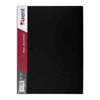 Папка с файлами Axent 30 sheet protectors, black (1030-01-А) Винница
