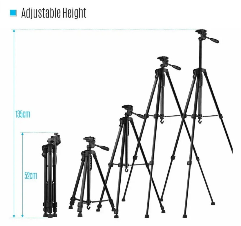 Штатив Yunteng VCT-5208 + чохол + пульт Вінниця - фото 4