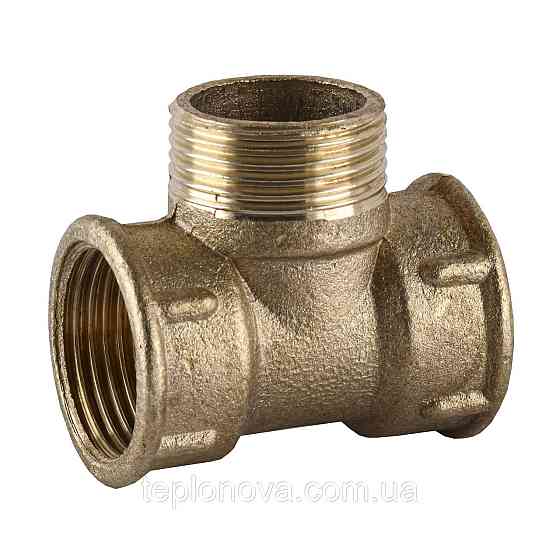 Трійник латунний 1| ВР х 1| НР х 1| ВР литейний 232-1Б Чернівці