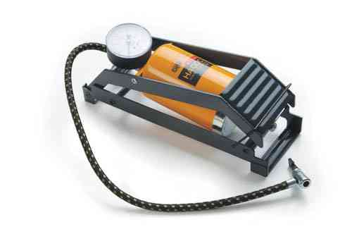 Потужний однопоршневий ножний насос, циліндр 80x130 мм СИЛА Харків