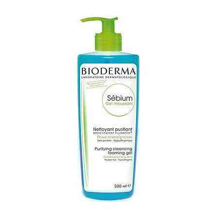 Біодерма Себіум Очисний Гель Bioderma Sebium purifying cleansing foaming gel 500 мл Дніпро