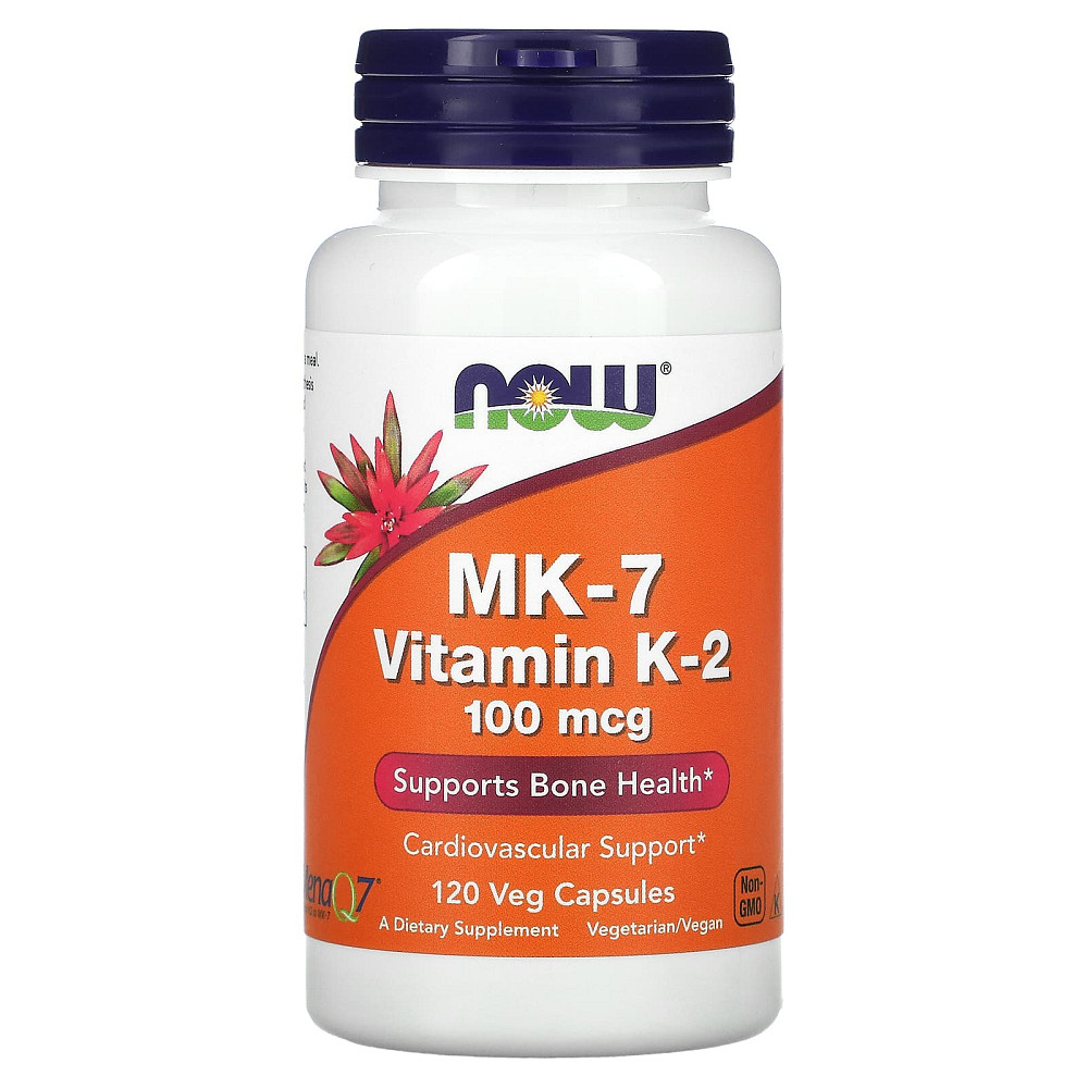 MK-7 Вітамін K-2 (MK-7 Vitamin K-2) 100 мкг 120 капсул Київ - фото 1