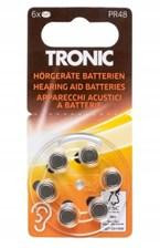Батарейки для слуховых аппаратов Tronic PR48 (13) Zinc Air 1.45 Вольта, 6 штук, цинково-воздушные Киев - изображение 3