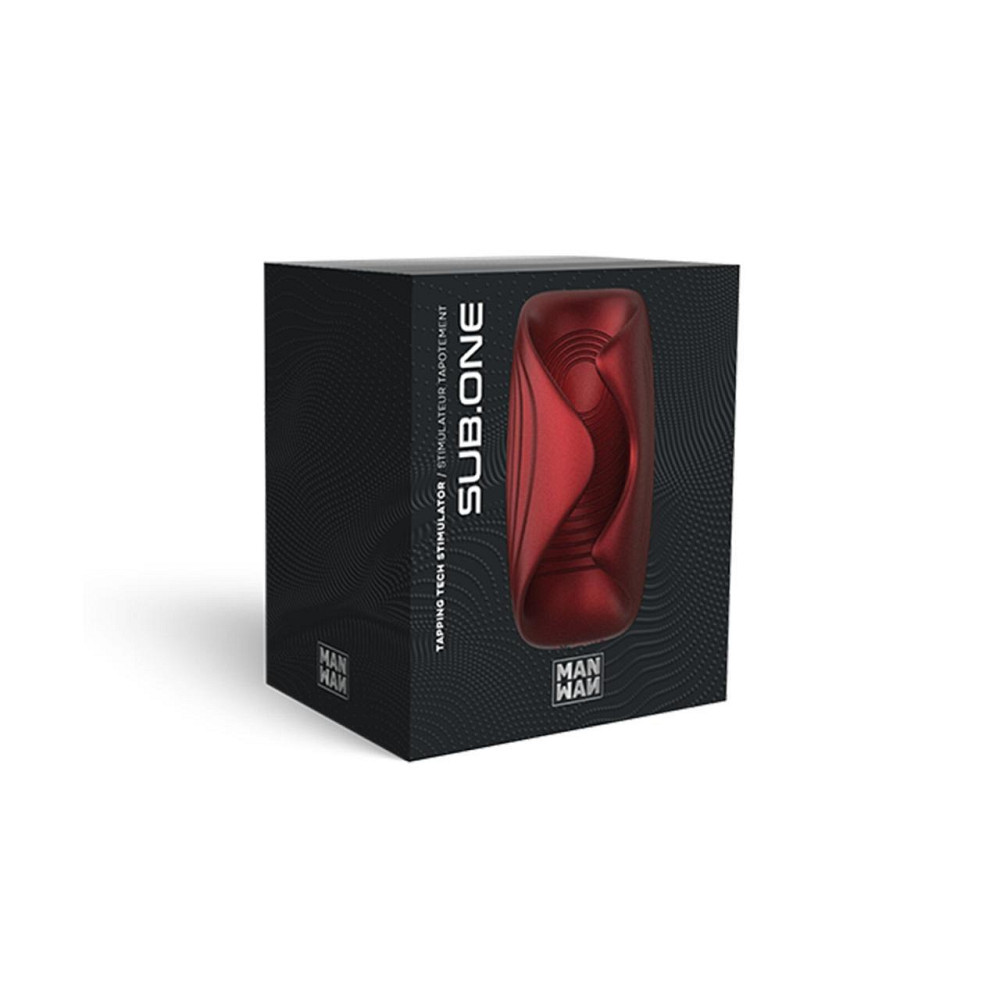 Мастурбатор Manwan SUB.ONE Velvet Red Sex Aura Київ - фото 7
