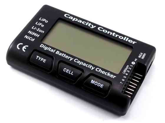 Тестер RC акумуляторів до 7 комірок РК Li-pol LiFe Li-ion NiMH Nicd Вінниця