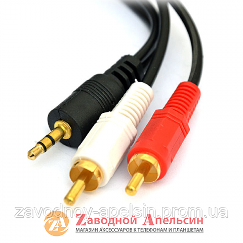 ТВ TV\AVкабель 3,5мм - 2 RCA 1,5м Одесса