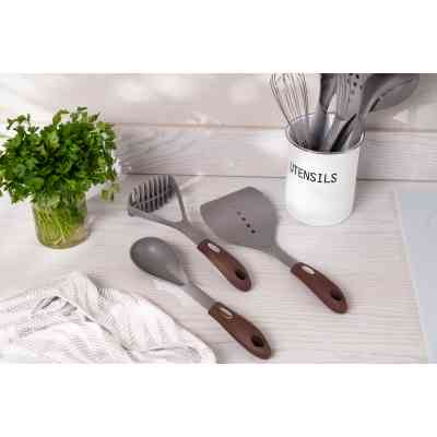 Лопатка кухонная Ardesto Gemini, 33см, нейлон, сіро-коричневий (AR2144PG) Винница