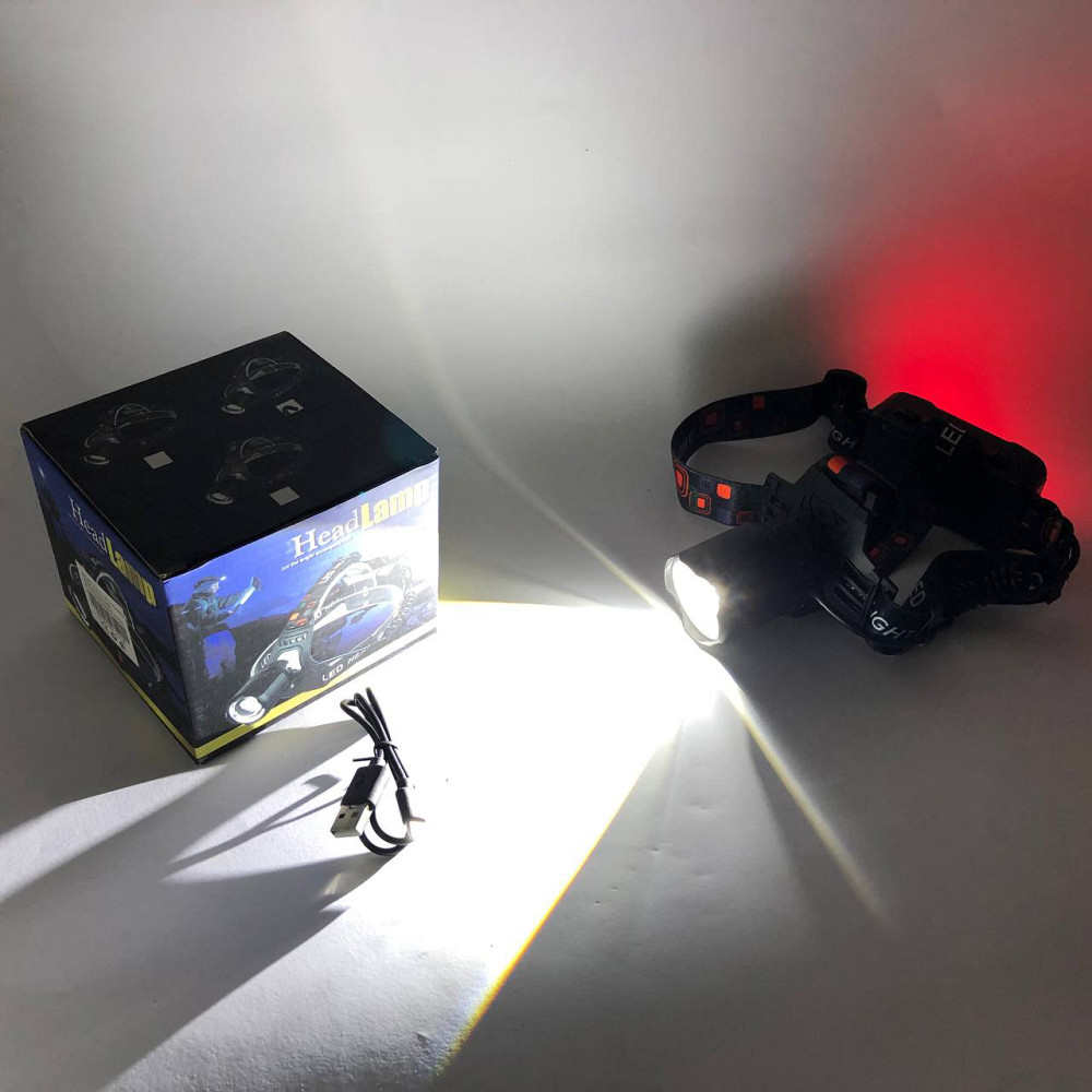 Світлодіодний ліхтар на лоб PLD-T115-2PM10-TG, Ліхтар акумуляторний для риболовлі LY-42 Львів - фото 10