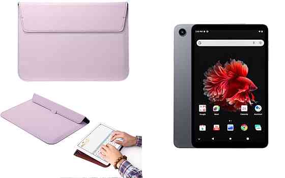 Чехол-конверт VitoCase для ALLDOCUBE iPlay mini 50 Pro, с функцией подставки для планшета Фиолетовый Киев
