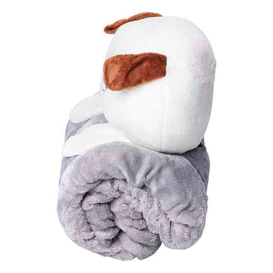 Colorful Home М'яка іграшка-плед Собачка 120×160 (см) 2 в 1 Сірий Colorful Home 5616-68G Коломия