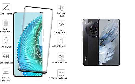 Захисне скло HyperGlass Pro для ZTE Nubia Z50S Pro – максимальна чутливість та захист Київ
