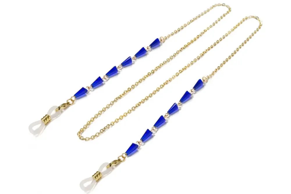 Цепочка для очков металлическая 40 Луцк - изображение 1