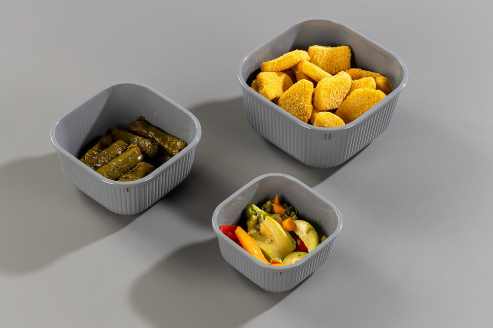 Контейнер Idea Home 00683 Line Box Gray 1.8 л (00683 Gray) (7180064) Київ - фото 4