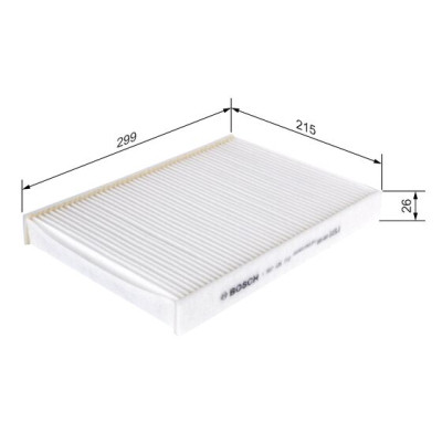 Фильтр салона Bosch 1987435112 Винница - изображение 5