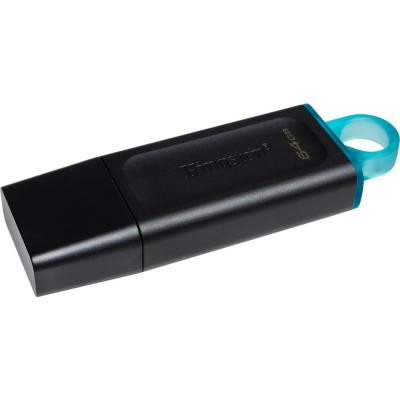 USB флеш накопичувач Kingston 64GB DataTraveler Exodia Black/Teal USB 3.2 (DTX/64GB) Вінниця - фото 2