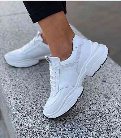 EMELI Кросівки жіночі EMELI 21971/2 білі (весна-осінь, шкіра натуральна) (4395) лише 36р.і 40р. Коломыя