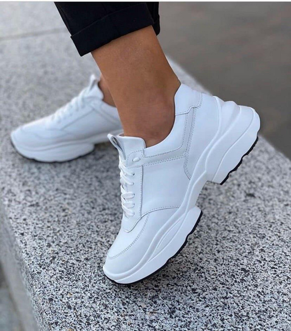 EMELI Кросівки жіночі EMELI 21971/2 білі (весна-осінь, шкіра натуральна) (4395) лише 36р.і 40р. Коломыя - изображение 3