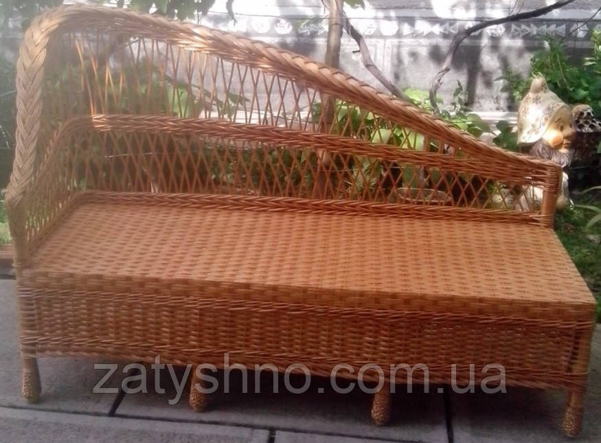Диван плетений із завуженою спинкою Київ - фото 4