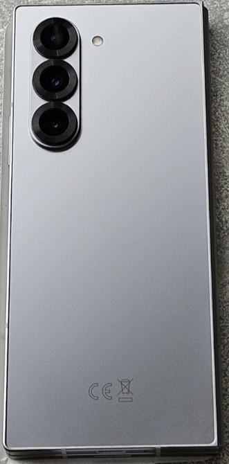 Смартфон Samsung Galaxy Z FOLD 6 12/256Gb. Silver Shadow 2 SIM. Київ - фото 1