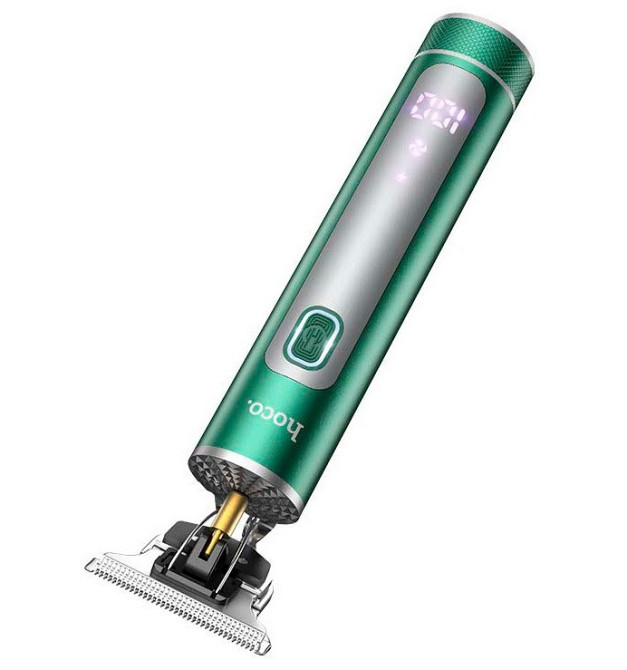 Машинка для стриження волосся HOCO Breeze DAR03, зелена Вінниця - фото 2