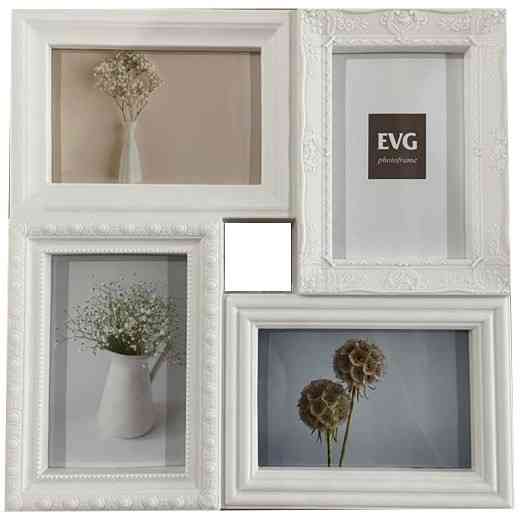 Мультірамка EVG INNO ZB-4-3333 WHITE COLLAGE 4 (6812242) Київ
