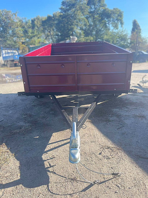 Легковий причіп Дніпро-201 (200х120х35) на ресорах Волга Коцюбинське - фото 1