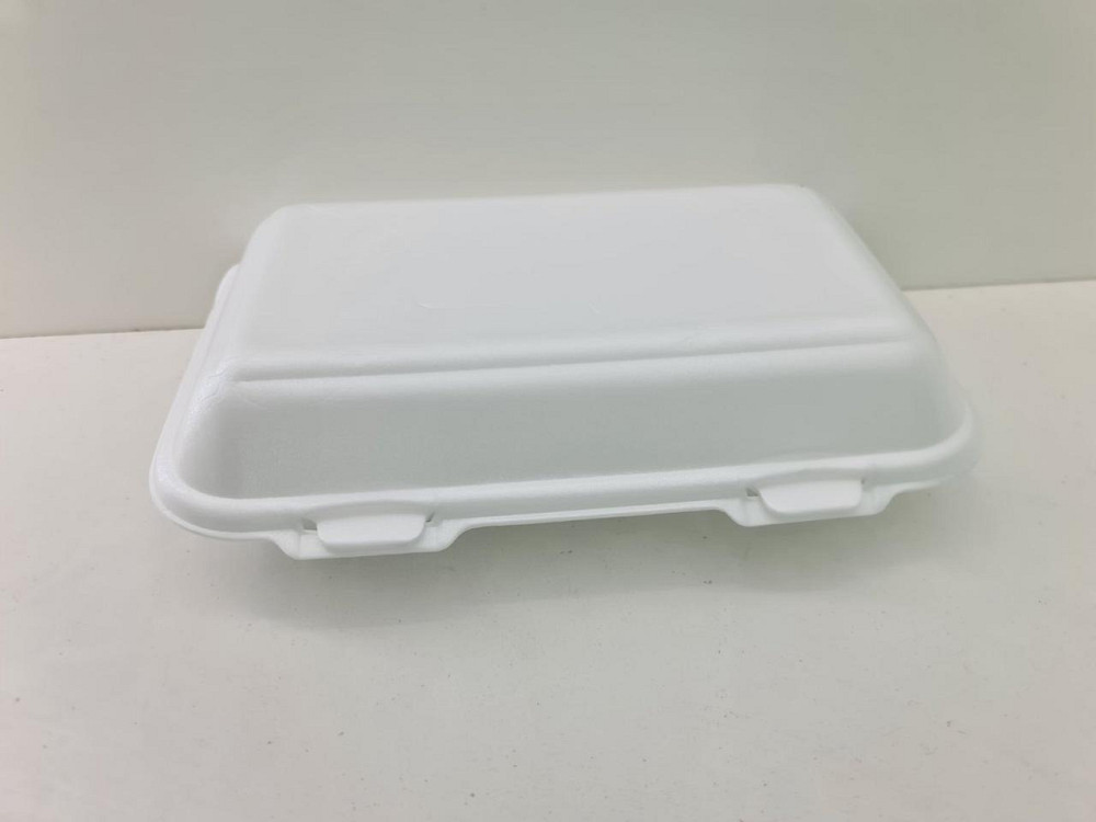 Ланчбокс зі спіненого полістиролу з кришкою (246*150*60) білий HP-10 (250 шт) Харків - фото 3