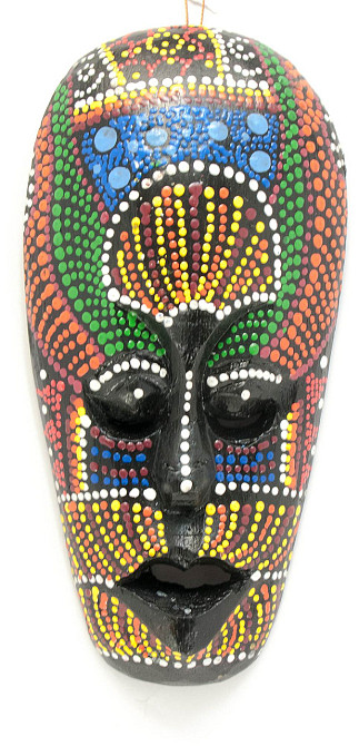 Маска деревянная расписная Киев - изображение 1