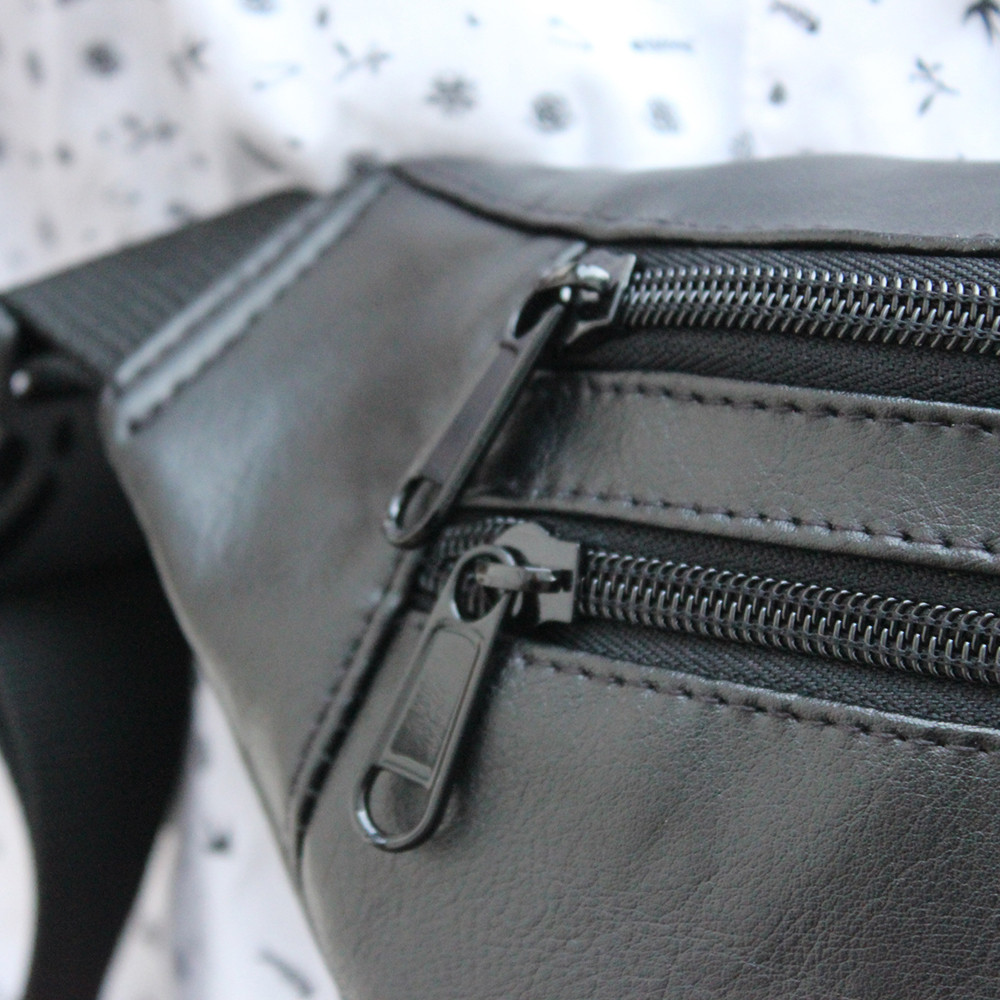 Стильная поясная сумка для города, Женская мужская бананка, Качественная бананка мужская NE-84 Ивано-Франковск - изображение 8