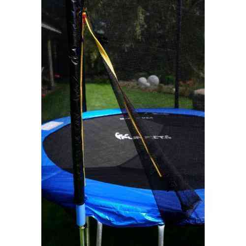 Батут Funfit 8ft (252см) синій з зовнішньою сіткою Киев