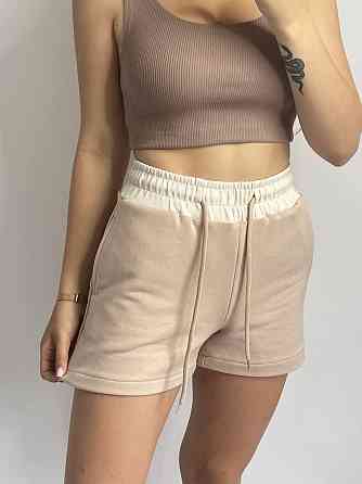 Шорты трикотажные женские Пудровый XS-S Харьков