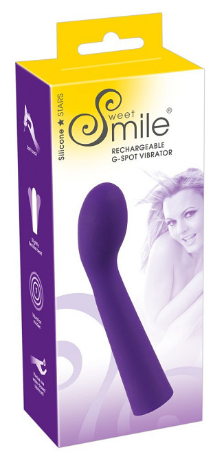 Стимулятор G-точки - Sweet Smile G-Spot Purple G-Punkt Vibrator Sex Aura Киев - изображение 8