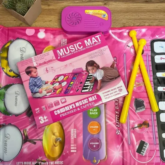Интерактивный музыкальный пианино-коврик для детей Коломыя