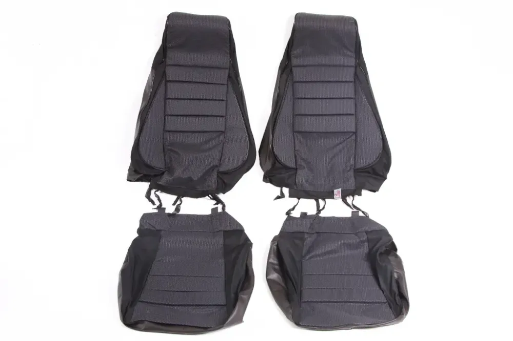 Чихли на сидіннях 2107 Avto-fortuna Lite Пілот з паралоном чорні Вінниця - фото 2