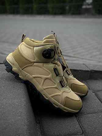 Тактические ботинки койот цвета для мужчин, демисезонная военная обувь, комфортные и износостойкие Львов