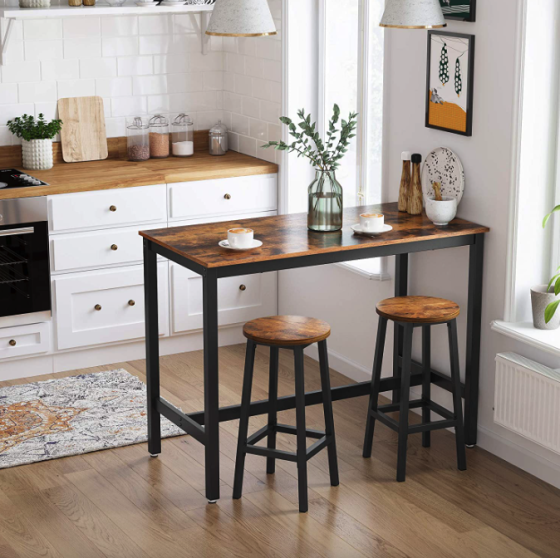 Барний стілець Leobert Halmar 2 штуки в стилі Loft коричневий Київ