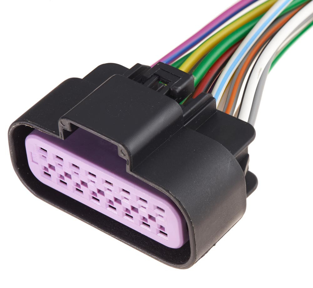 Роз'єм конектор с проводом, 16-кон., 15326863, APTIV (Delphi) Америка, Корея, Buick, Cadillac, Chevrolet, Daewoo, GMC, Isuzu 48367 Київ - фото 1