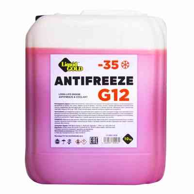 Антифриз Liquid Gold G12 -35°C Красный 10 л (300481) Винница