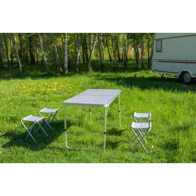 Набор кемпинговой мебели Neo Tools стіл + 4 стільці 6.9 кг (63-159) Винница