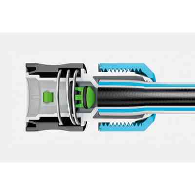 Конектор для шланга Cellfast ERGO 1/2&quot; з аквастопом (53-120) Вінниця