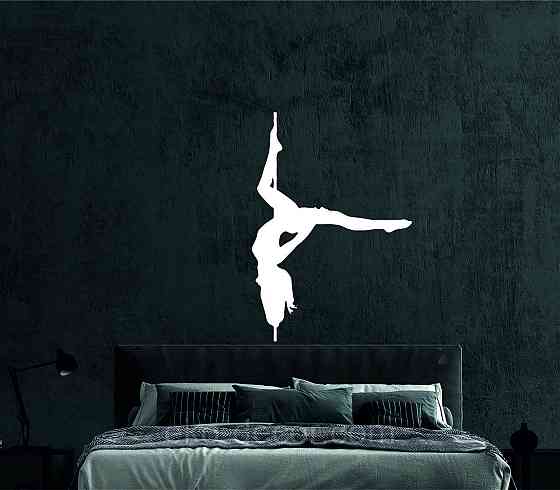 Декоративное настенное Панно «Стриптиз», Декор на стену 50*34 см, Белый Киев