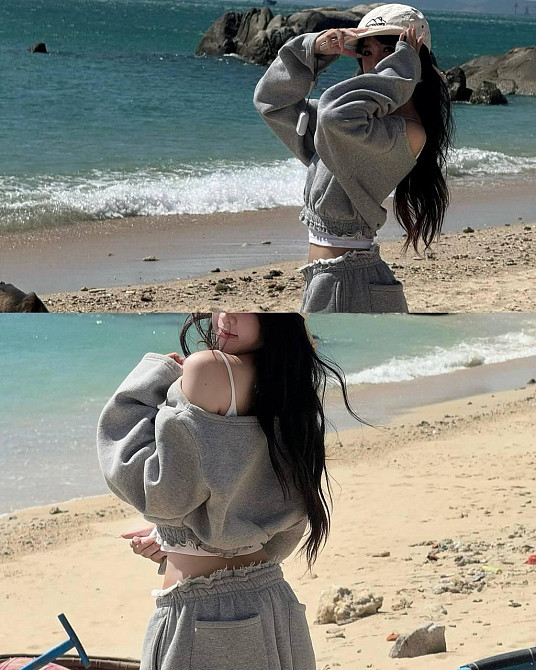 Жіночий стильний трендовий оверсайз костюм двійка двонитка Одеса - фото 4