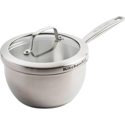 Ківш KitchenAid Proline з кришкою 18 см, 2 л (CC005129-001) Вінниця - фото 1