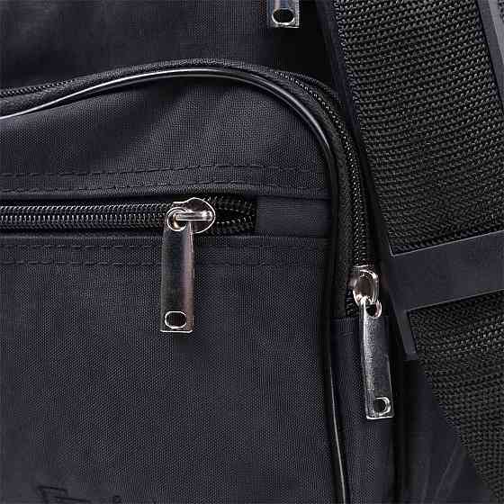 Мужская сумка с надежной пластиковой ручкой из полиэстера FABRA 22587 Черный Киев