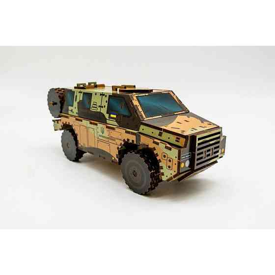 Дерев'яний 3D конструктор "Бушмастер" 139-0209, 139 деталей Вінниця