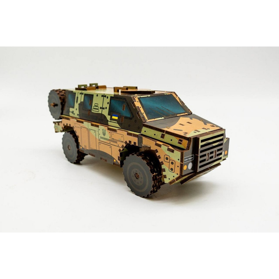 Дерев'яний 3D конструктор "Бушмастер" 139-0209, 139 деталей Вінниця - фото 3