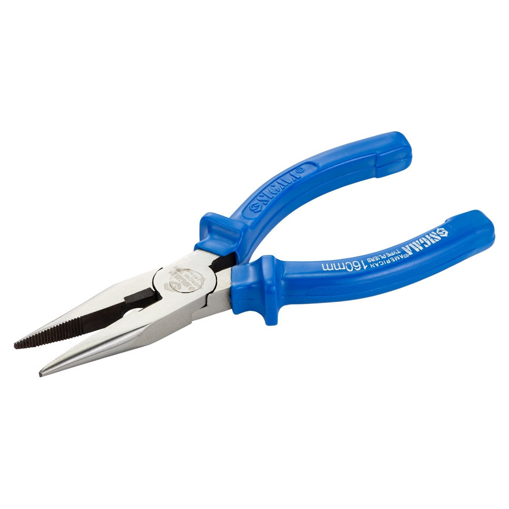 Длинногубцы прямые 160мм синие SIGMA (4357161) Киев - изображение 8